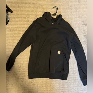 Black Carharrt hoodie, hardly worn, black medium